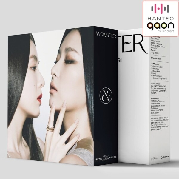 (주)드림어스컴퍼니 [버전랜덤.포스터품절]레드벨벳-아이린&슬기 - Monster (1St 미니앨범) / Red Velvet - Irene & Seulgi - Monster (1St Mini Album)