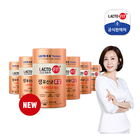 ○[6통] 종근당건강 생유산균 로얄(2,000mg*60포*6통)