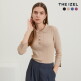 [THE IZEL]버튼 카라 리브니트 4종