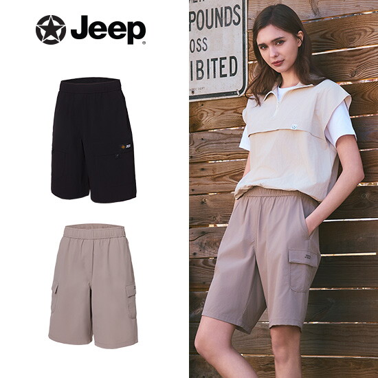 [지프](B)JEEP 26SS 여성 하프팬츠 2종