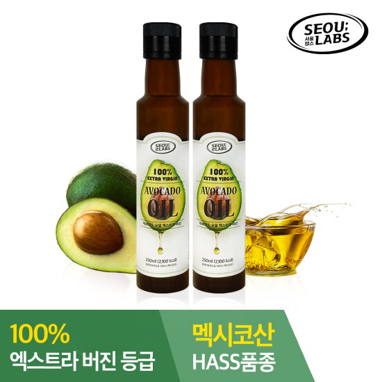 [서울랩스]아보카도 오일 엑스트라 버진 250ml X 2병