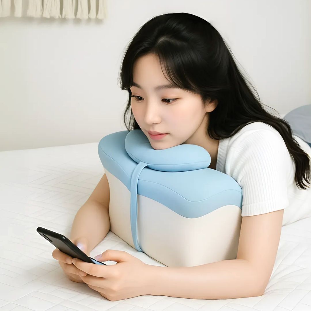 방콕연구소 엎드려자는 베개 역류성식도염 쿠션 역류방지 다리 발 무릎 베개