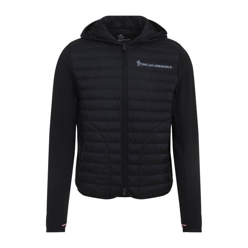 몽클레어 몽클레어 블랙 후드 집업 가디건 K10978G0000589AW0 999