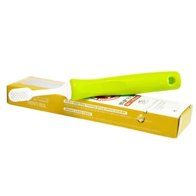 오너클랜 강아지 구강용품 덴티솔 미니 칫솔