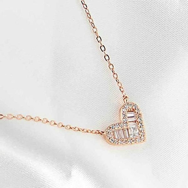 셀러허브(하프클럽) [하프클럽/셀러허브_여성트랜드패션]18k 하트목걸이 도금 하트 쇼핑백 하트목걸이