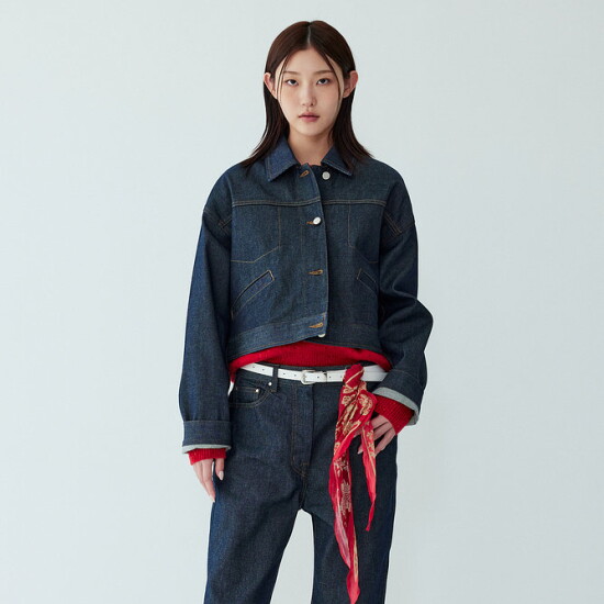 [톰보이]웨스턴 크랍 데님 점퍼 9105313141