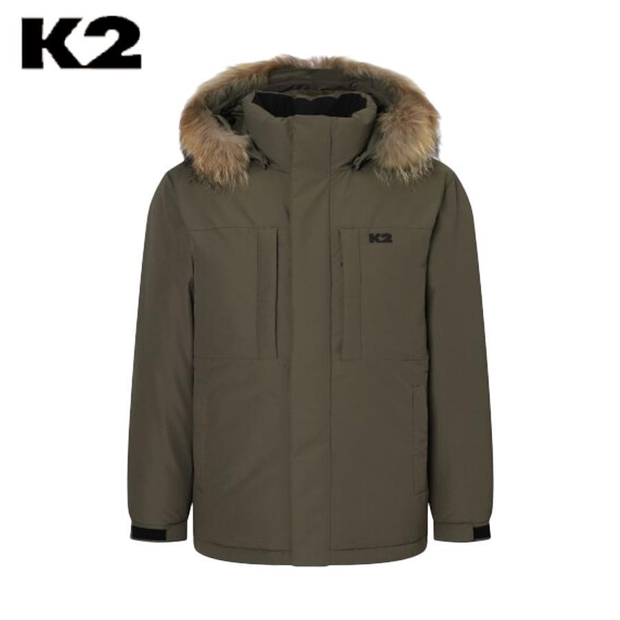 K2 K2 [AK분당점] [K2] 남성 야상 라쿤퍼 임페리움 덕 다운 KMW25593 다크베이지