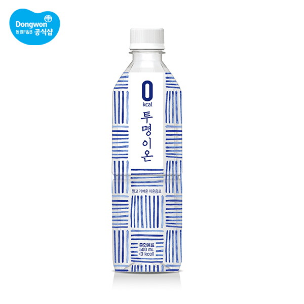 동원 F&B 동원 투명이온 제로 500ml x 12병