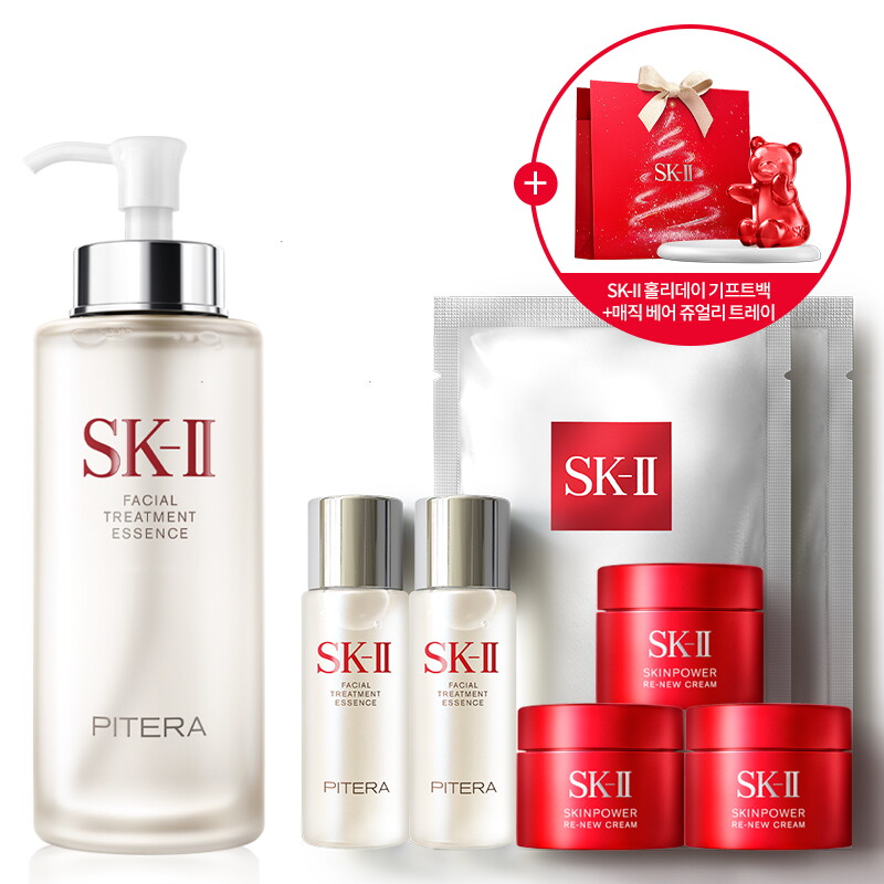 P&G K.K. 에스케이투 (매직 베어 주얼리 트레이 증정) 피테라 에센스 330ml 세트