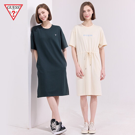 [게스 언더웨어]GUESS 게스 여성 에센셜 원피스 2종