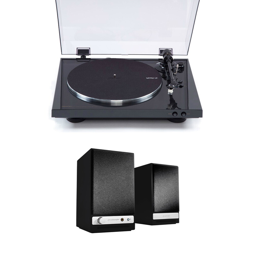 데논 DP-300 턴테이블 + 오디오엔진 HD3 스피커 오디오