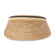 [헬렌카민스키][헬렌카민스키] 마리나 여성 바이저 HAT50318 NOUGAT BLACK STRIPE