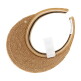 [헬렌카민스키][헬렌카민스키] 마리나 여성 바이저 HAT50318 NOUGAT BLACK STRIPE