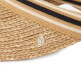 [헬렌카민스키][헬렌카민스키] 마리나 여성 바이저 HAT50318 NOUGAT BLACK STRIPE