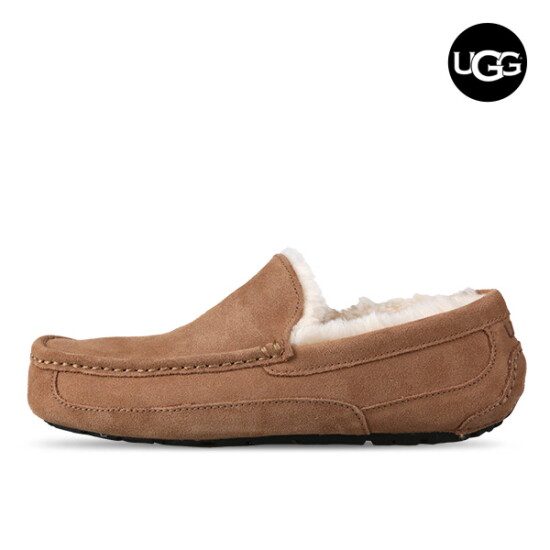 [UGG]어그 UGG 애스콧 남자 양털 모카신 겨울 방한 로퍼 1101110-CHE