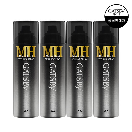 [갸스비][갸스비] 스타일링 스프레이 매트 & 하드 200ml x4개