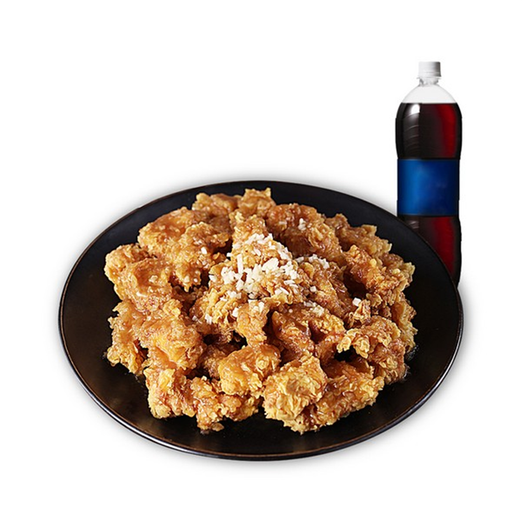 디디치킨 (디디치킨) 마늘치킨한마리(뼈)+콜라1.25L