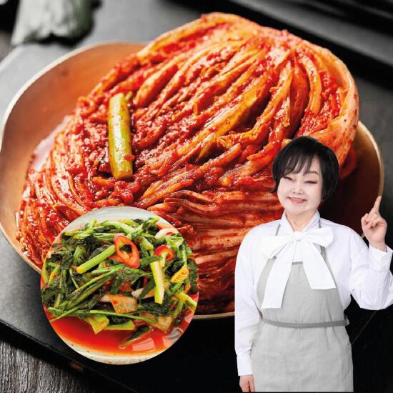 [키친스토리]빅마마 이혜정의 맛있는 포기김치 8.5kg+열무김치 2kg