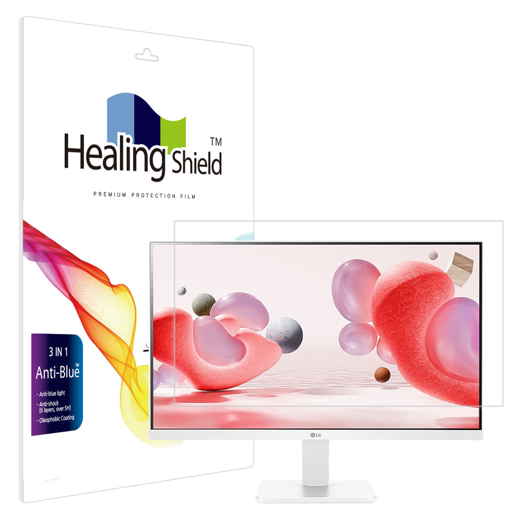 힐링쉴드 LG 24MR400 블루라이트차단 액정보호필름