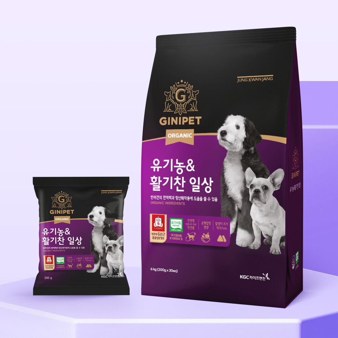 [지니펫] 정관장 지니펫 유기농&활기찬 일상 6kg