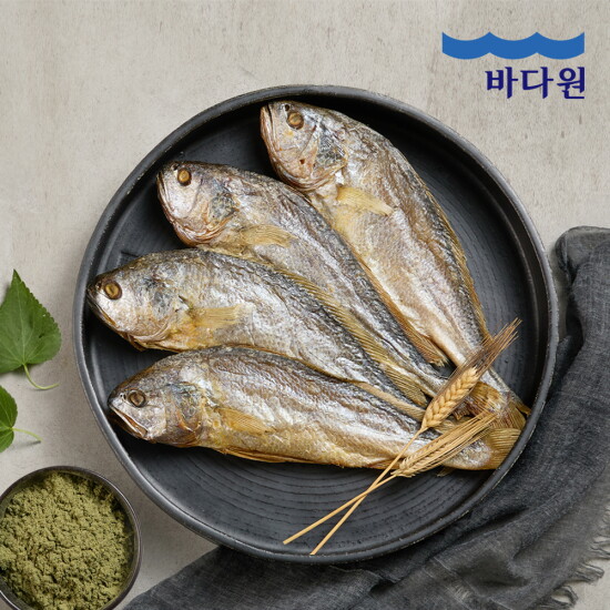 [바다원]바다원 모싯잎 찐 부세보리굴비 140gx8팩
