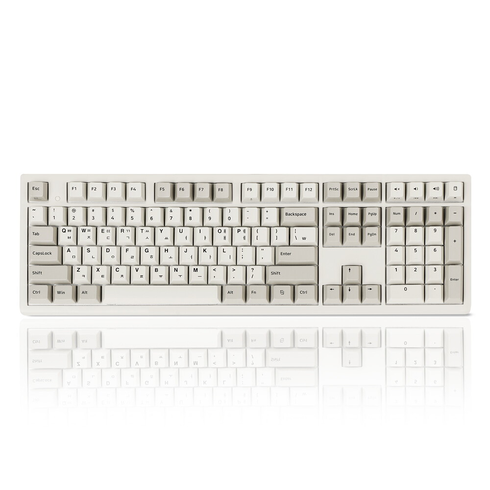 주식회사 앱코 콕스 COX 엠프리스 오리지널 레트로 PBT 무접점 기계식 키보드