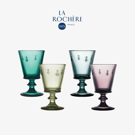 [라로쉐]라로쉐 아베이오 와인 고블렛 240ml 컬러드 4P 세트 