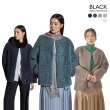 (박춘무블랙) 컬링 호주 양모 라운드 하프코트