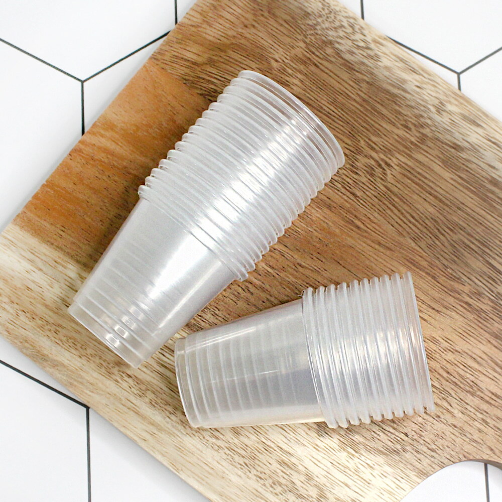 기타브랜드 일회용 플라스틱 소주잔 투명소주잔 다회용 소주컵 25P