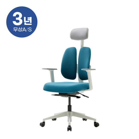[듀오백](클릭시 추가할인)듀오백 D2500G-DASW 사무용 컴퓨터 책상 의자