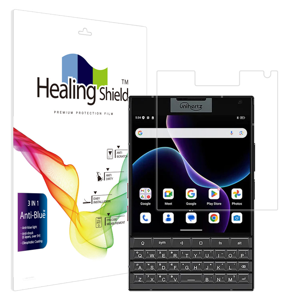 ㈜폰트리 힐링쉴드 유니허츠 타이탄2 블루라이트차단 액정보호필름 1매