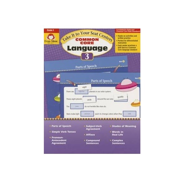 제이와이북스 웅진북센 Take It to Your Seat Language Centers, Grade 3 (Paperback, Teacher)