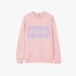 [MSGM] 여성 박스 로고 스웻셔츠 핑크 MGM22FRSW304PI