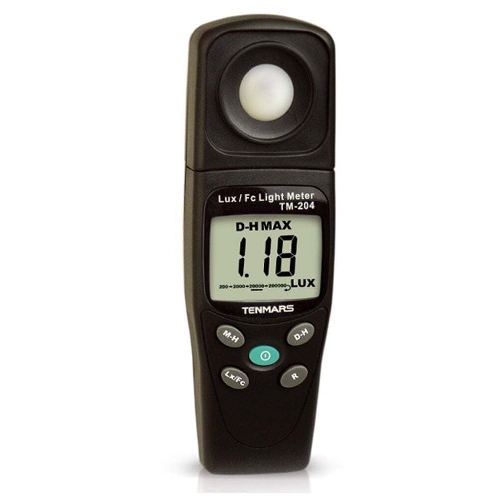 지오벤처스 디지털조도계 디지털조도계 TM-204 0~200000LUX 학교 병원 일체형