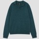 [유닛][정상가 238,000원]캐시미어100 노치드 카라 니트 UFI4-KPN425C