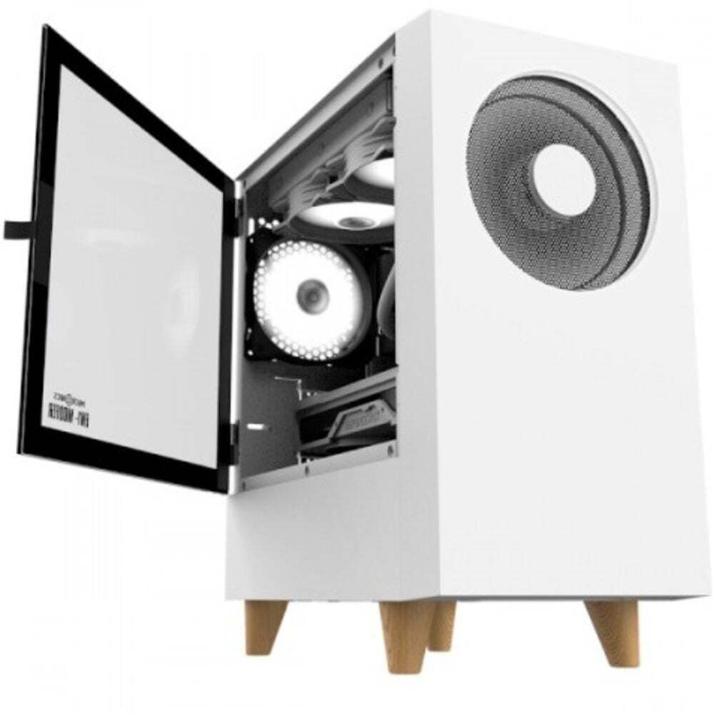 오너클랜 PC케이스(M-ATX) 미니타워 EM1-Woofer 강화유리