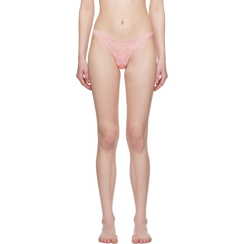 KIKI DE MONTPARNASSE 키키 드 몽파르나스 키키 드 몽파르나스 핑크 코케트 티팬티 231015F081010