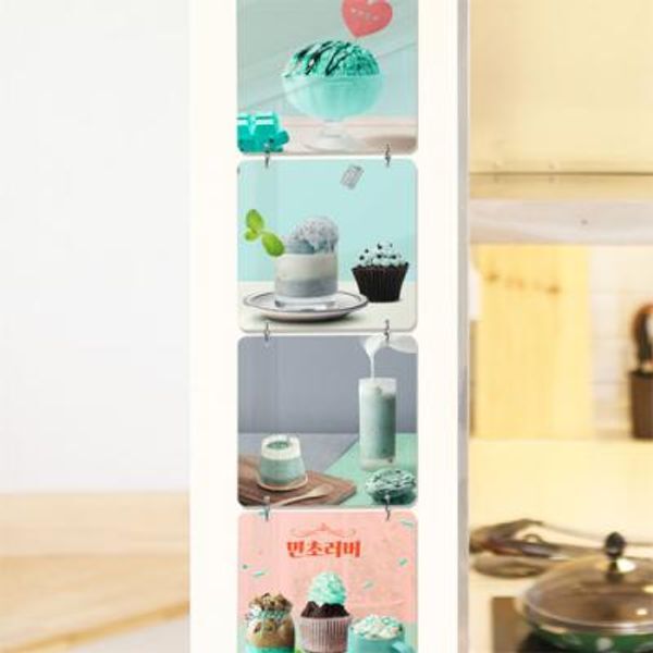 교보문고 꾸밈 nn618-멀티아크릴액자 민초단(4단소형)