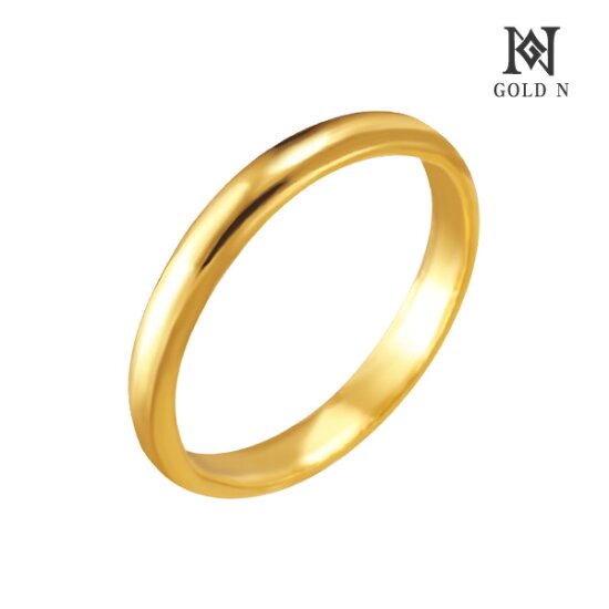 24K 순금 엥게이지 반지 소_1.875g