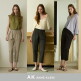 [AK 앤클라인]○25SS 셔링 밴딩 팬츠 3종