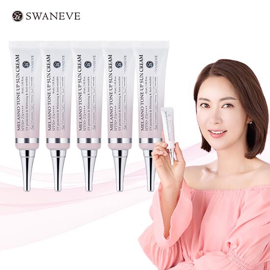 [스와니브]스와니브 멜라즈노 톤업 선크림 30ml * 5통
