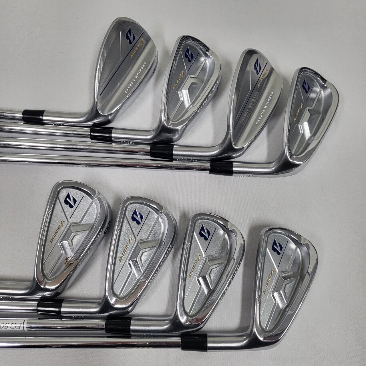 BridgeStone 브릿지스톤 중고 브릿지스톤 V300 아이언세트 8세대 포지드8아이언 경량스틸950R 국내정품 E506229