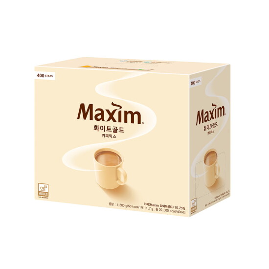 [맥심][동서식품]맥심 화이트골드 커피믹스 400T