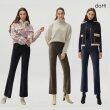[DOTTI]여성 벨벳 코듀로이 세미 와이드 팬츠 3종