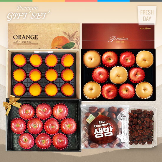 프레시데이 [선물세트] 농협  선물전 (사과/배/곶감/알밤/대추)