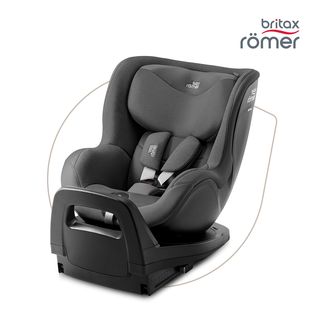 브라이텍스 브라이텍스 브라이텍스 듀얼픽스 프로 스타일 아이사이즈 미네랄그레이 신생아 유아 아기 회전형 카시트 ISOFIX