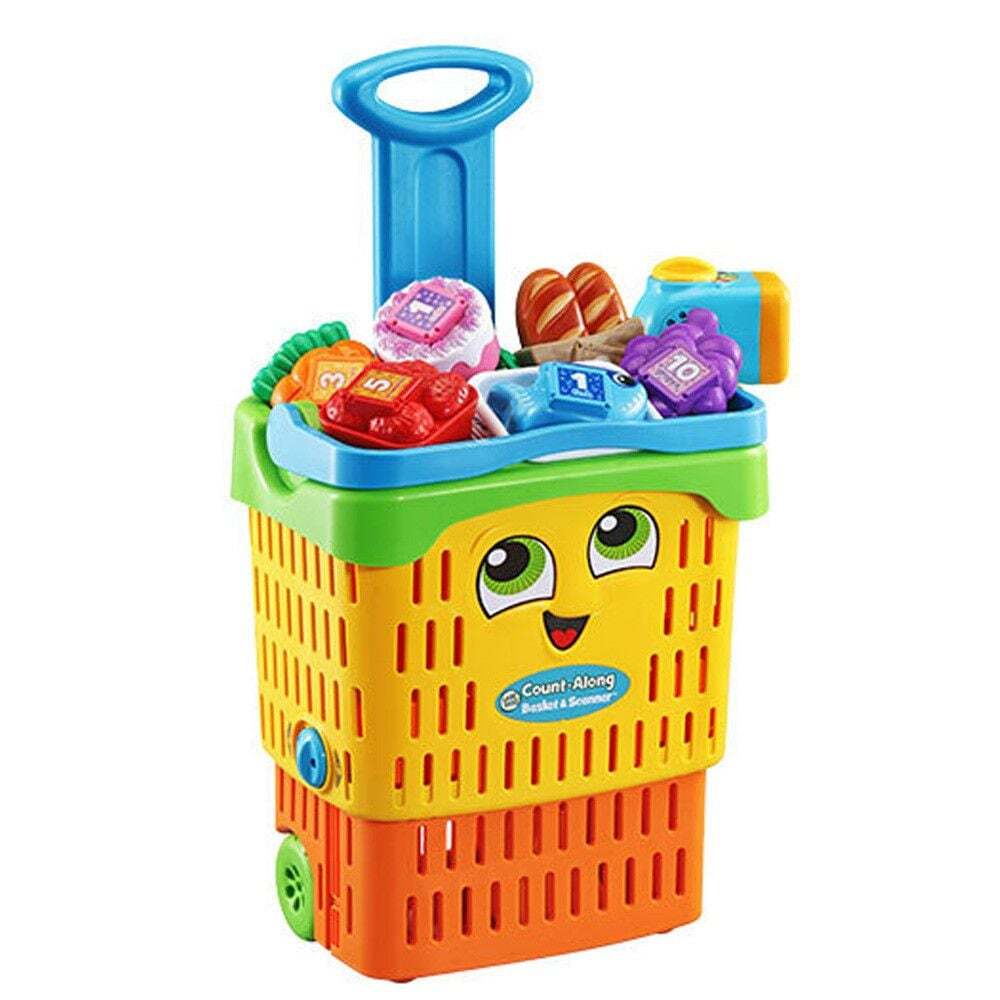 에이치플러스몰 JMds 립프로그 마트놀이 ABC 쇼핑카트 스캐너 학습 쇼핑 마켓 놀이