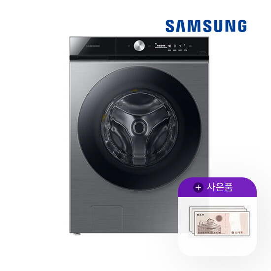 삼성전자 [렌탈]삼성전자 [렌탈] 삼성 비스포크 세탁기 그랑데AI 21kg 이녹스 WF21B6400KP 월37500원 5년약정/60개월 의무사용