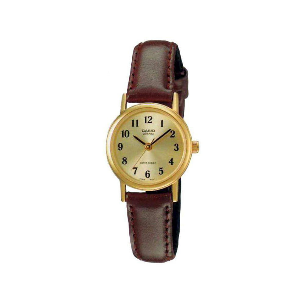 카시오 [카시오]카시오 LTP-1095Q-9A 클래식 아날로그 학생 여성 가죽 시계