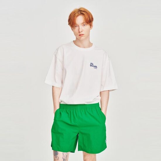 [휠라][FILA] [휠라] (온라인 단독)Sportslife 스몰로고 반팔티셔츠 (FE2RSF5103X_OWH) (FE2RSF5103X_OWH)